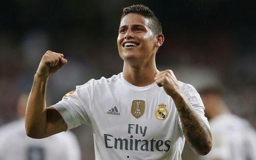 j罗图片,探寻足球巨星J罗的赛场风采